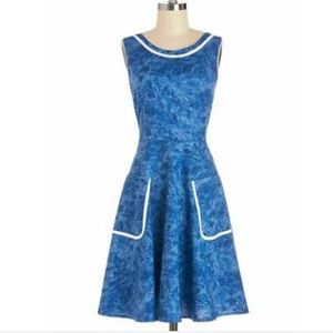 ModCloth Myrtlewood Sleeveless Retro Dress NEW